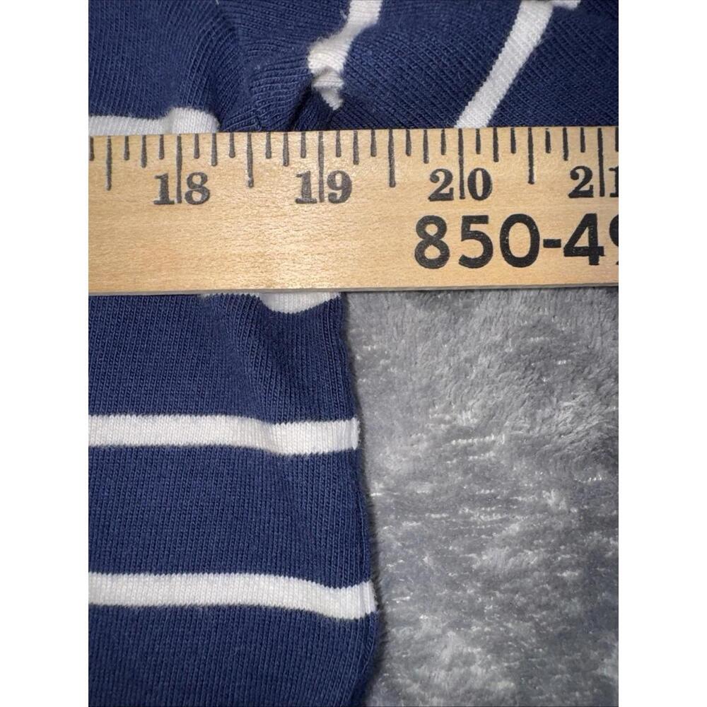 J. Crew Women's Striped Button Shoulder Artist Tee Size M - Picture 8 of 10
